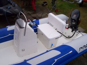 Zodiac Touring 500 RIB Suzuki DF40hp & trailer (click for enlarged image)